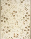 Area Rug 8x11 Rectangle Transitional Ivory Color - Momeni Capri Rug from RugPal