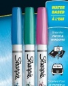 Sanford Sharpie Extra-Fine Metallic Paint Pen, Pink/Blue/Green