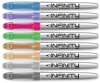 Write Dudes Infinity Metallic Permanent Markers, 8-Count, Assorted Colors (3432BA-24)