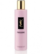 A fresh, hydrating lotion that wraps the body in infinite softness. It moisturizes the skin and leaves it feeling supple, satiny smooth and deliciously scented with parisienne Yves Saint Laurent. 6.6 oz. 