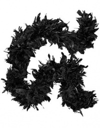 Deluxe Large Black 72 Costume Accessory Feather Boa [Apparel]