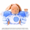 Kaloo Chubby Rabbit and Toy, Large, Blue