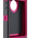 OtterBox Defender Series Hybrid Case & Holster for iPhone 4 & 4S  - Retail Packaging - Peony Pink/Gunmetal Grey