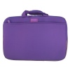 PC Treasures SlipIt! Pro 17-Inch Neoprene Case with Zippered Pockets - Purple