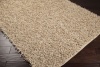 Area Rug 8x8 Square Natural Fiber Bleach Color - Surya Quito Rug from RugPal