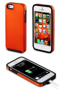 Acase Dual Layer iPhone 5 Case / Cover (Apple iPhone 5) - Superleggera Pro Fit for New iPhone 5 (Orange)