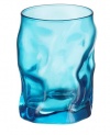 Bormioli Rocco Sorgente Water Glass, Sky Blue, Set of 6