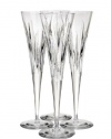 Reed & Barton Soho Set of 4 Flutes with Toasting Book