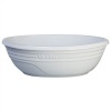 Le Creuset Stoneware Large 3-1/2-Quart Oval Serving Bowl, White