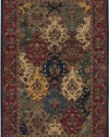 Nourison Rugs India House Collection IH23 Multi Color Rectangle 5' x 8' Area Rug