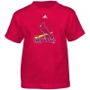 MLB Youth St. Louis Cardinals Team Logo S/S Tee (Red, Large)