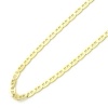 14K Yellow Gold 1.8mm Mariner Link Gucci Flat Chain Necklace 18