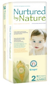 Nurtured by Nature Environmentally-Sensitive Diapers, Small/Medium Size 2, 144 Count