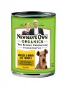 Newman's Own Organics Chicken & Brown Rice Formula for Dogs, 12.7-Ounce Cans (Pack of 12)