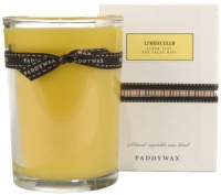 Paddywax Classic 8-Ounce Poured Glass Candle, Limoncello