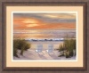 Paradise Sunset by Diane Romanello, Framed Print Art - 18.3 x 22.3