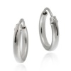 Silver Small polished Hoops/Hoop Earrings