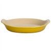 Le Creuset Heritage Stoneware Petite Oval Au Gratin Dish, Dijon