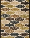 Area Rug 2x3 Rectangle Contemporary Ivory Color - Surya Basilica Rug from RugPal