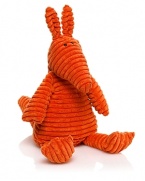 With his cute carrot-shaped snout and little bunny ears, this huggable aardvark will be your baby's new BFF.