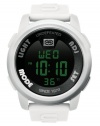 Marc Ecko Men's E07503G2 20-20 Digital White Resin Strap Watch