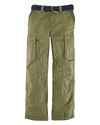 A classic style is updated in the New Cargo Pant, rendered in ripstop cotton with allover pockets.