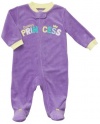 Carter's Terry Snap - Purple Solid Daddy's Princess-6M