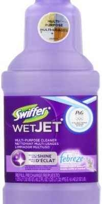 2 Pack Swiffer Wet Jet Multi Purpose Cleaner with Febreze, lavendar vanilla & comfort