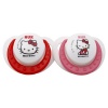 Nuk Hello Kitty Orthodontic Silicone Pacifiers-6-18M