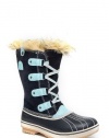 Sorel Tofino 1839 - Winter Boot (Little Kid/Big Kid),Black/Curry,6 M US Big Kid