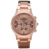 Emporio Armani Stainless Steel Pink Dial Men's Watch - AR2452