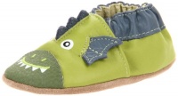 Robeez Soft Soles Baby Dragon Crib Shoe (Infant/Toddler),Lime/Blue,12-18 Months (4.5-6 M US Toddler)