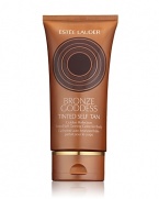 Tinted gelée gives you an instant touch of bronze color, then a heavenly, sun-kissed tan that looks more natural than ever.Divine Seduction for Your Skin• Instantly see a transfer-resistant, soft shimmer bronze tint.• Self-tanner creates even, golden color, starting in under an hour.• Super-luxurious formula goes on silky-smooth.Advanced Self-Tan Technology• Applies easily, so you don't need to worry-your tan will come out just right every time.• Estée Lauder's advanced tan-perfecting technology is proven to deliver your most natural-looking color ever.• Immediately see a radiant glow.• Starting in under an hour, an even, golden tan begins to develop.• Color deepens with repeated use-find your ideal shade and be a bronze goddess.Exclusive Conditioning Nectar• Every Bronze Goddess formula includes a nurturing blend of Fruit Extract, Jasmine and Narcissus Flowers, Coconut Oil and more-our exclusive Abricot Nectar (pronounced ah-brih-COH).• Conditions skin for a more healthy, radiant look.Light Fragrance• Exotic beachy scent transports you to another world.FORMULA FACTS• Dermatologist-tested