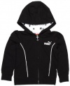 Puma - Kids Girls 2-6X Star Lined Hoodie, Black, 5