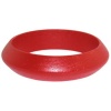 3/4 High Wooden Bangle In Red