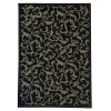 Safavieh Courtyard Collection CY2653-3908 Black and Sand Indoor/Outdoor Area Rug, 5-Feet 3-Inch by 7-Feet 7-Inch