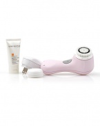 All the great benefits of the Clarisonic Classic in a new, smaller size. The perfect compact cleansing system for use at home or on the go. Mia is the new, go-anywhere Sonic Skin Cleansing System in a great compact size.