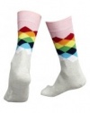 Happy Socks Men's 1 Pack Faded Diamond, Multi, 10-13