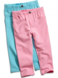 GUESS Kids Girls Baby Jeggings (12 - 24m), PINK (18M)