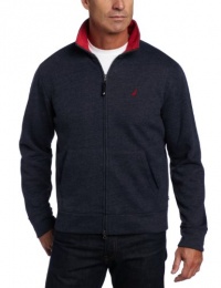 Nautica Men's Long Sleeve Fleece Top