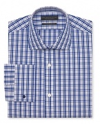 The Men's Store at Bloomingdale's Plaid Dress Shirt - Contemporary Fit