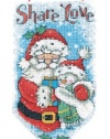 Dimensions Needlecrafts Counted Cross Stitch, Share Love Mini Banner