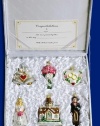 Old World Christmas Wedding Collection Ornament Box Set