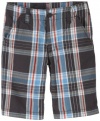 Levi's Boys 8-20 Flat Front Shorts, Parisian Blue, 12