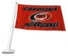 NHL Carolina Hurricanes Red Car Flag