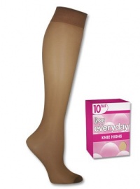 L'eggs Everyday Knee Highs RT 10 Pair Off OneSize