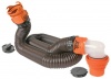 Camco 39761 RhinoFLEX 15' RV Sewer Hose Kit with Swivel Fittings