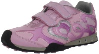 Geox New Giocker 2 Lighted Sneaker (Toddler/Little Kid),Pink/Dark Pink,26 EU(9 M US Toddler)