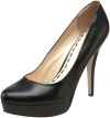 Enzo Angiolini Women's Smiles Platform Pump,Black,5.5 M US