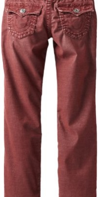 True Religion Boys 8-20 'Jack' Slim Big T Pant, Lite Burgundy, 8